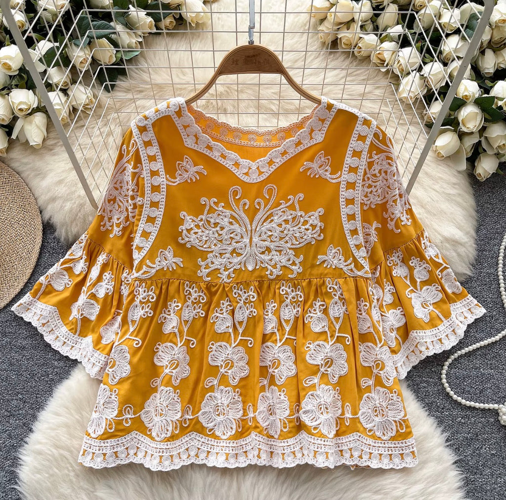 Elegant Embroidered top
